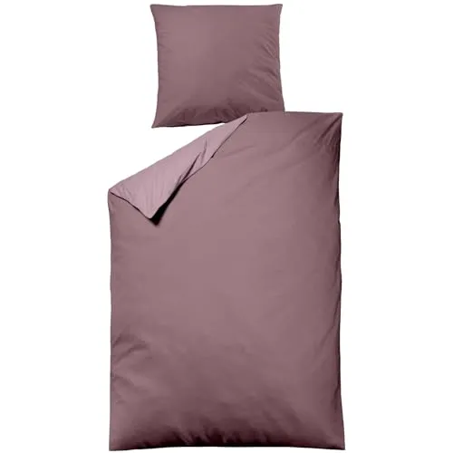 sleepling Satin Wendebettbezug – Glänzender Komfort für dein Schlafzimmer - Elegante Satin-Bettwäsche aus 100 % Baumwolle, atmungsaktiv und pflegeleicht. Ideal für angenehme Nächte, sorgt für ein tolles Schlafklima und ist bei 60 °C waschbar. Hergestellt in der EU mit OEKO-TEX® STANDARD 100 Zertifizierung.