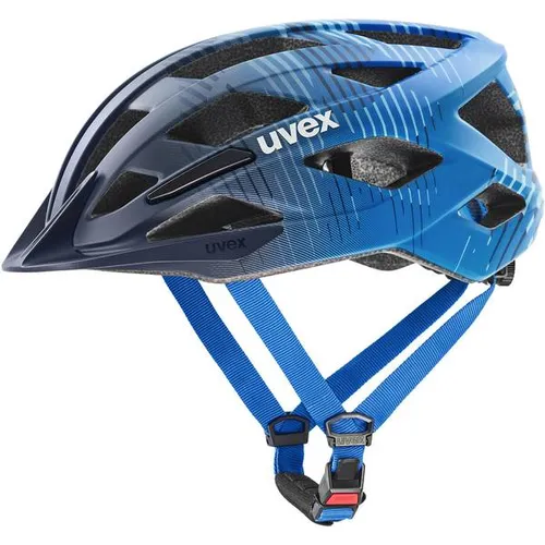 Uvex Kid's Air Wing 2 CC Radhelm 50-54 cm Dusk/Blau - Sicherer Fahrradhelm für Kinder mit optimalem Belüftungssystem und Insektenschutz. Ideal für Alltag und Ausflüge. Entdecken Sie weitere Uvex Produkte bei Bergfreunde.de!