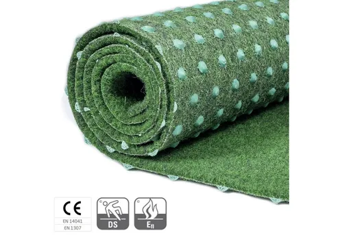 Mazovia Kunstrasen mit Noppen, 100 x 100 cm von Mazovia