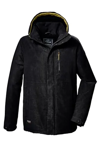 G.I.G.A. DX Herren Funktionsjacke - Wasserdicht mit abzippbarer Kapuze - Funktionsjacke für Herren, wasserdicht und atmungsaktiv, ideal für Outdoor-Aktivitäten. Mit abzippbarer Kapuze und umweltfreundlicher, PFAs-freier Imprägnierung.