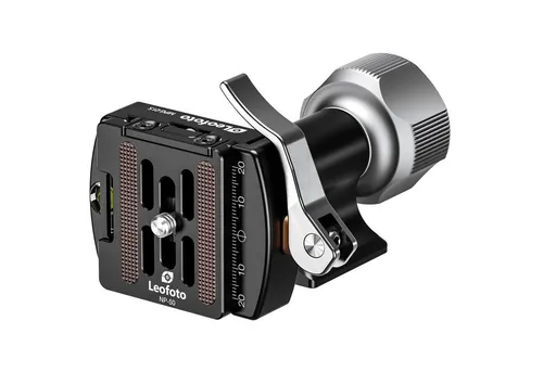 LEOFOTO 2-Wege-Neiger MPG-01S - Stativkopf mit Hebelentriegelung, ermöglicht eine präzise 360° Drehung und ist ideal für professionelle Fotografen. Leicht und kompakt für unterwegs.