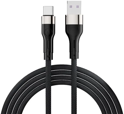 Callstel Kabel A auf C: Magnetisches Daten- & Ladekabel USB-A auf USB-C, PD, QC 4.0, bis 66 W (Schnelladekabel, Lade-Kabel, Typ)