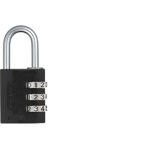 ABUS Vorhängeschloss ABUS 145/30 schwarz, 1 St.