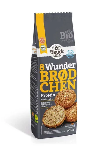 Bauck Mühle Wunderbrödchen Protein von BAUCK MÜHLE