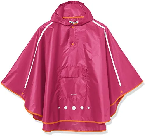 Playshoes Unisex Kinder Regenjacke Faltbar beere M