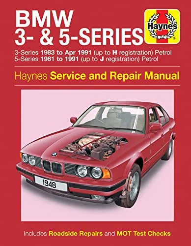 BMW 3- & 5-Series Petrol (81 - 91) Haynes Repair Manual