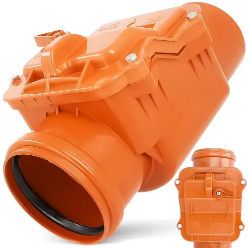Rückstauklappe DN 110 PVC