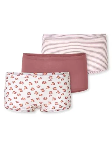 Schiesser Mädchen 3 Pack Unterwäsche Shorts in beige von Schiesser