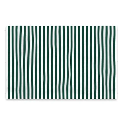 Seitenteile Seitenwände Seitenplanen ohne Fenster für PE-Pavillon Partyzelt 3 m grün weiß 2