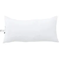 vidaXL Kopfkissen Weiß - Komfortables Polyester-Kissen mit Baumwollbezug - Kissen aus hochwertigem Polyester mit einem weichen Baumwollbezug, ideal für erholsamen Schlaf. Maße: 42x81x20 cm, Lieferung im praktischen 2er-Set.