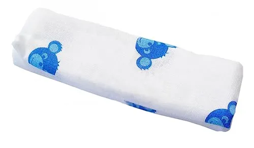 Kinderhaus Blaubär Stoffwindel 70x70 cm aus 100% Baumwolle | Mullwindel Baby, waschbar 60°C | Hautfreundliches Baumwolltuch, hohe Saugfähigkeit, weich & robust | Vielseitig als Spucktuch verwendbar