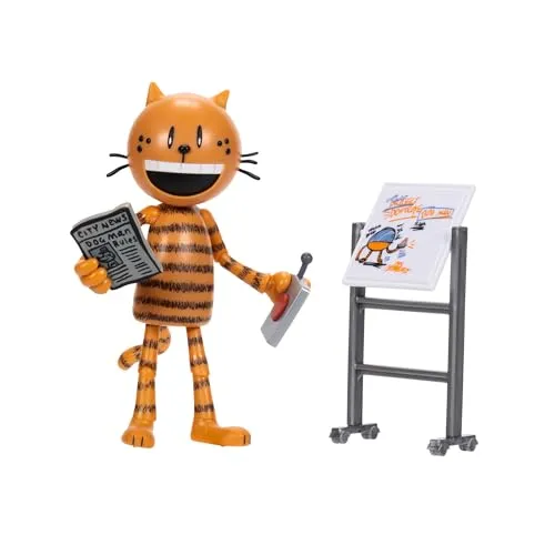 Dog Man - 13 cm Petey Figur mit Zubehör, Einheitsgröße