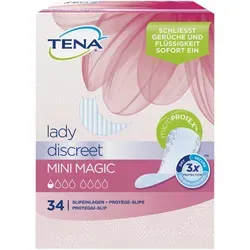 TENA Discreet Mini Magic Inkontinenz Slipeinlagen 34 St