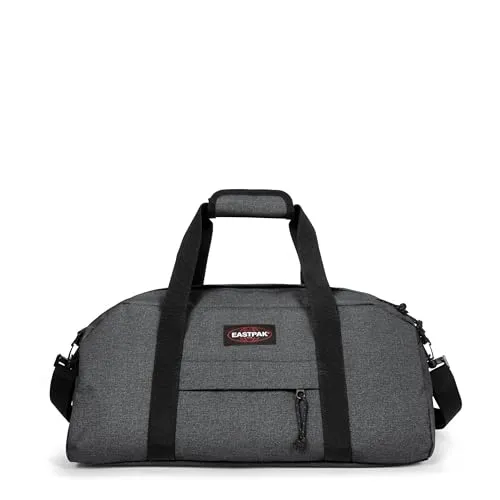 Eastpak Authentic Travel Stand Plus Reisetasche 53 cm - Black Denim - Reisetasche mit 53 cm Fassungsvermögen, strapazierfähig aus Black Denim, ideal für Wochenendausflüge und Kurzurlaube, vereint Funktionalität und zeitloses Design.