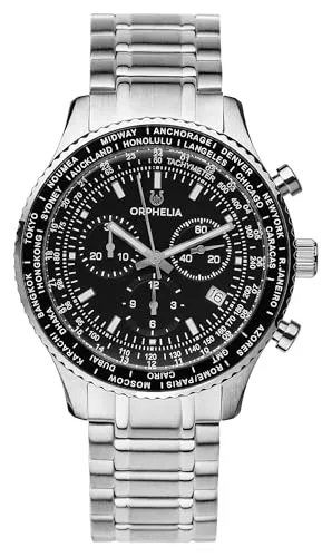 Orphelia Herren-Armbanduhr Master Chronograph Quarz