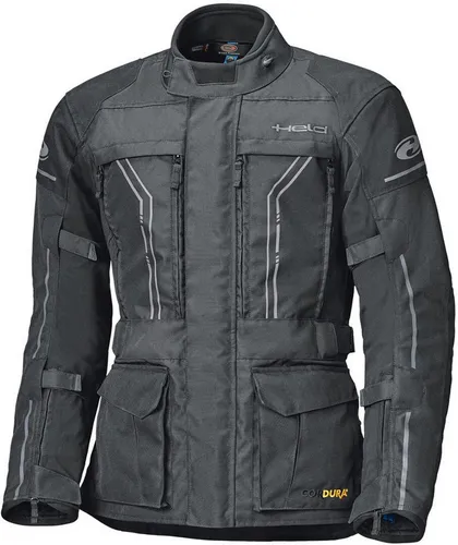 Held Biker Fashion Motorradjacke Pentland 5XL - Wasserdichte Motorrad Textiljacke in sportlichem Design, ideal für Biker, mit Rückenprotektor und praktischen Innentaschen.