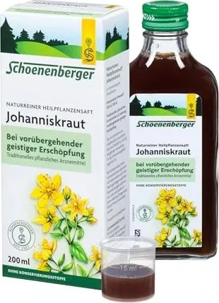 JOHANNISKRAUT SAFT Schoenenberger 200 ml