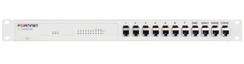 Rackmount.IT RM-FR-T10i Rackmontage-Kit für FortiGate 60E/61E - Netzwerk-Switches, geschirmt und industrialisiert für höchste Langlebigkeit und Robustheit.