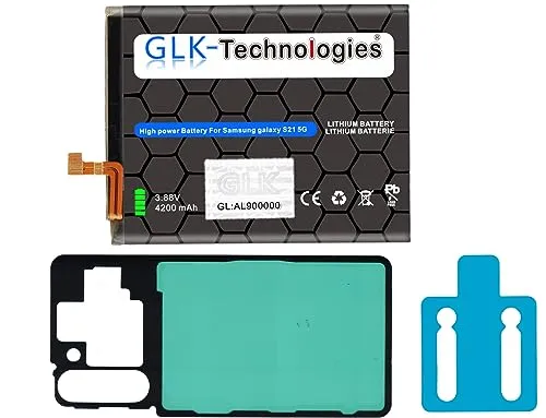 GLK Original Samsung Galaxy S21 5G Akku EB-BG991ABY - Ersatzakku mit 4200 mAh für Samsung Galaxy S21, ideal für lange Nutzung und zuverlässige Leistung. Originalqualität für beste Kompatibilität.
