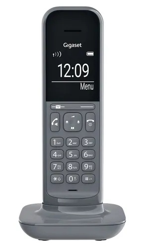 Gigaset CL390HX - Schnurloses DECT-Mobilteil für Fritzbox - Festnetztelefon mit extra großer Anzeige und Anrufschutz für bis zu 32 Nummern. Ideal für komfortables Telefonieren und kompatibel mit gängigen Routern.