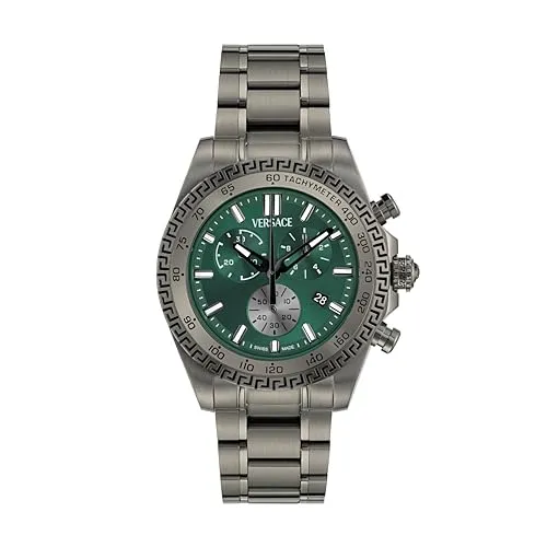 Versace Uhr Herren CHRONO X Chronograph Grau/Grün VE9K00624 - Grün