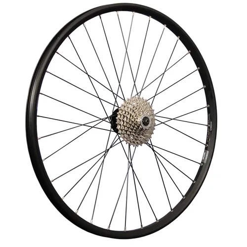 27,5 Zoll Hinterrad mit 9 fach Kassette Laufrad geöst Shimano Cues QB400 6L Disc