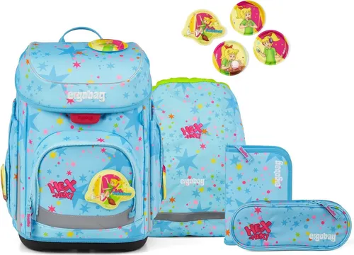 Ergobag Schulranzen-Set CUBO Bärhext 5-teilig von ergobag