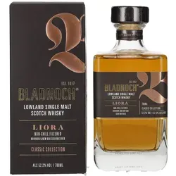 Bladnoch LIORA Lowland Single Malt Scotch Whisky 52,2% Vol. in Geschenkbox - Exklusiver Lowland Single Malt Whisky mit 52,2% Vol., non chill-filtered und in edler Geschenkbox – perfekt für besondere Anlässe.
