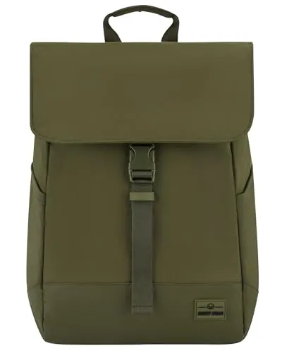 Johnny Urban Laptop Rucksack Damen & Herren & Herren Grün - Mika - Moderner Notebook Backpack für Schule, Uni, Fahrrad - 14L - Stylischer Backpack - Wasserabweisend