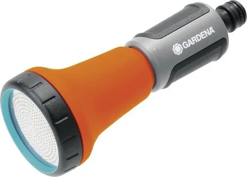 Gardena 18310-50 Gartenbrause - Ideal zur Bewässerung von Topfpflanzen, langlebig mit Frostschutz und stufenlos regulierbarem Wasserstrahl