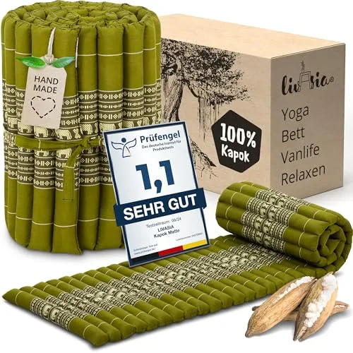 livasia Rollmatte Rollmatratze S in grün von livasia
