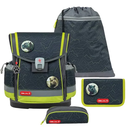 Belmil Classy Plus ergonomisches Schulranzen-Set 5-teilig 