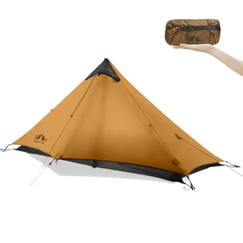 Night Cat 1 Mann Zelt Ultraleicht – Wasserdichtes Trekkingzelt für Abenteuer