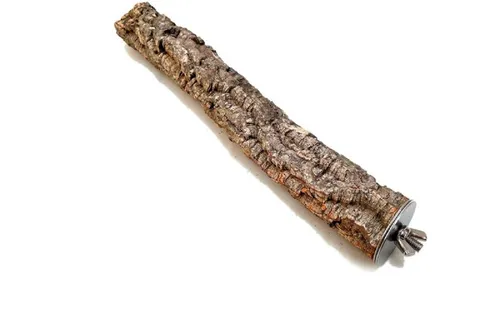 Korksitzstange 30cm für Vögel zum Knabbern und Spielen von Ollesch