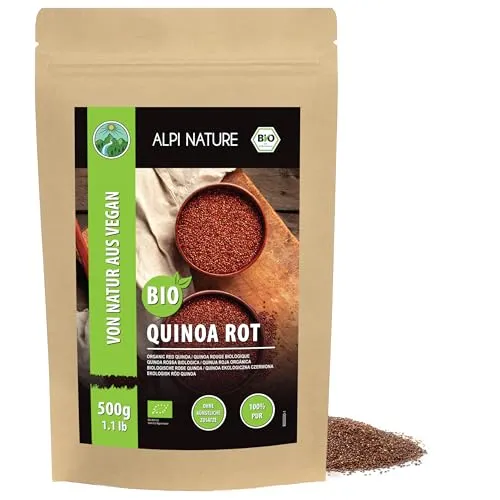 Alpi Nature Quinoa rot BIO 500g, roter Quinoa bio