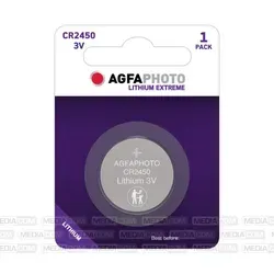 Batterie Lithium, Knopfzelle, CR2450, 3V