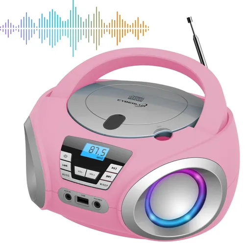 Cyberlux CD-Player mit LED-Beleuchtung