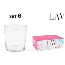 Set mit 6 Pinta-Gläsern 345 cc Bodega Ref 20011