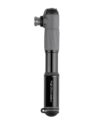 Topeak HybridRocket HP Mini Minipumpe mit CO2-Inflator - Luftpumpen mit integriertem CO2-Inflator für schnelles Aufpumpen, ideal für unterwegs und für Radfahrer, die Wert auf Effizienz legen.