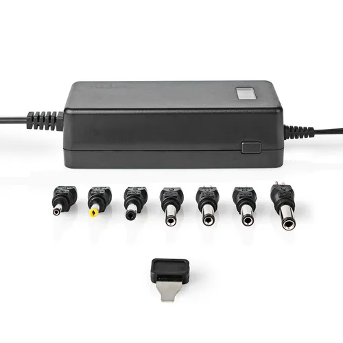 Nedis AC-Netzteil - Universales 5-24 VDC - 3 A - Audio & Video Adapter mit wählbarem Spannungsbereich von 5 bis 24 Volt und hohem Wirkungsgrad, ideal für vielseitige Anwendungen und mit umfassendem Schutz.