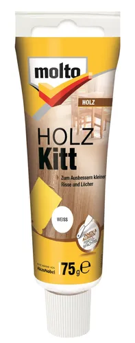 Molto Holz Kitt Weiß 75g
