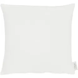Apelt Kissenhülle, Weiß, Textil, Uni, 40x40 cm, Oeko-Tex® Standard 100, Wohntextilien, Bezüge, Kissenbezüge