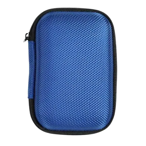 caseroxx Schutz Tasche für Beurer BR 10/60 / 90 Insektenstichheiler, Hard-Cover Reise-Etui zum Transport und zur Aufbewahrung blau