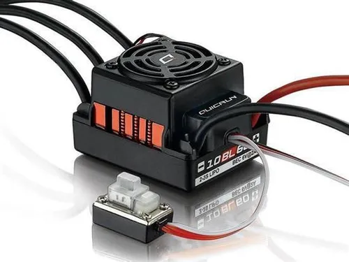 Hobbywing QuicRun WP10BL60 Brushless Regler 60A - ESC für 1/10 RC-Fahrzeuge, bietet zuverlässige Leistung und hohe Effizienz für spannende Fahrten.