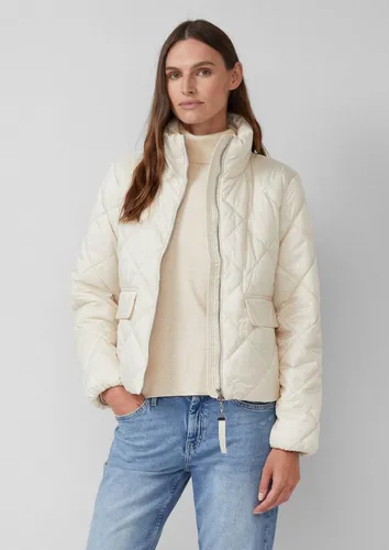 Steppjacke S.OLIVER Damen Gr. 40 in Cream Weiß von s.Oliver