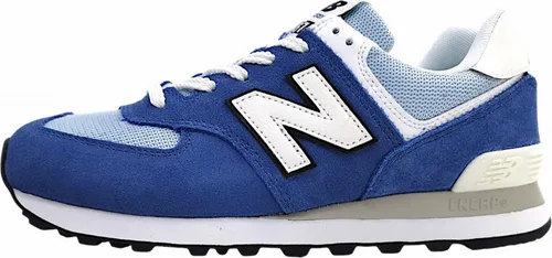 New Balance 574 Sneaker für sportliche Looks - Die New Balance 574 Sneaker kombinieren Komfort und Stil. Mit schnürbarem, niedrigem Schaft und runder Spitze sind sie ideal für Freizeitoutfits. Die leicht profilierte Gummisohle sorgt für sicheren Halt.