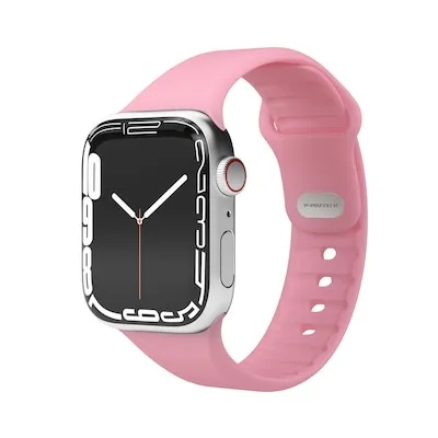 Vonmählen Classic Band 2 - Pink Gurt für Apple Watch - Stylischer Gurt für Smartwatches, kompatibel mit Apple Watch 42/44mm, sorgt für individuellen Look und Komfort.