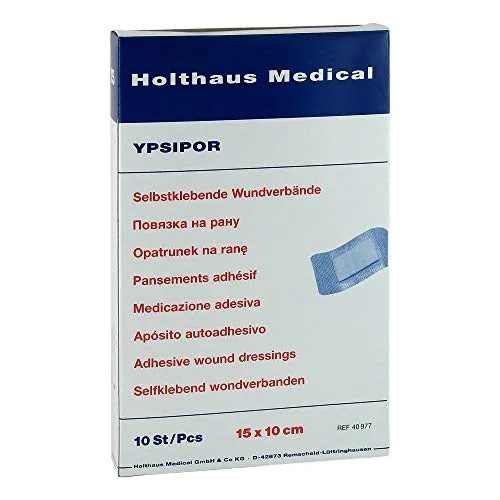WUNDVERBAND steril YPSIPOR 10x15 cm 10 St