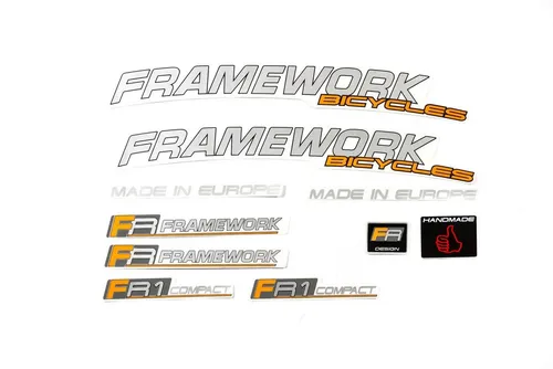 Non-Branded Fahrradrahmen Fahrrad DEKOR Satz Aufkleber Rahmen frame Decal Sticker Framework