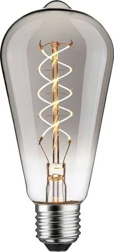 Paulmann 29243 LED E27 Globeform 4.2W Bernstein (Ø x H) 64mm x 143mm 1St.